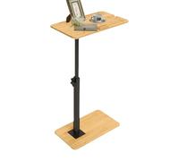 Tavolino da divano, tavolo C - Tavolino regolabile in altezza | Tavolo a forma di C con sedile per telefono, tavolino da caffè con spazio stretto scrivania per soggiorno, camera da letto, bagno