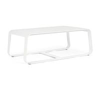 Tavolino da esterno alluminio MERRIGAN Bianco (105x62x38cm) 0663108