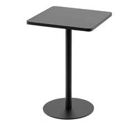 Tavolino da esterno in ferro, quadrato, per caffetterie e uso esterno, 48 x 72 cm