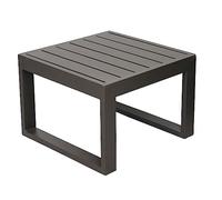 Tavolino da Giardino in Alluminio 43.5x43.5x32cm Antracite Cuba