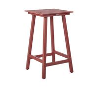 Tavolino da giardino rosso 59 x 59 cm ADIRONDACK