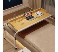 Tavolino da letto con ruote, altezza regolabile sopra il letto, scrivania king size, scrivania per letto king size, letto king size, letto king size, letto matrimoniale king size per ospedale e casa