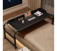 Tavolino da letto con ruote, altezza regolabile sopra il letto, scrivania king size, scrivania per letto king size, letto king size, letto king size, letto matrimoniale king size per ospedale e casa