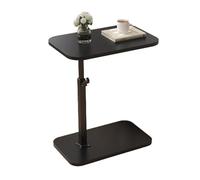 Tavolino da salotto a forma di C, regolabile in altezza, girevole a 360°, design moderno per divano e vasca da bagno