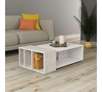 Tavolino da salotto Anita bianco vintage