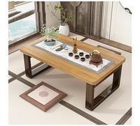 Tavolino da salotto, design pieghevole, tavolino basso da terra giapponese, per soggiorno, sala da pranzo, tè, decorazioni per la casa