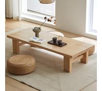 Tavolino da tè in Stile Giapponese, Tavolino Tatami, Base per Santuario da Terra con Quattro Gambe, Adatto per Soggiorno, Camera da Letto e Finestra a Bovindo Natural 60*35*38cm/23.6*13.8*11.8in