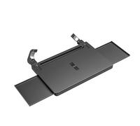 Tavolino da volante per auto 3 in 1 con clip, con vassoi retrattili sinistro e destro e scanalatura antigraffio per volante, vassoio multifunzionale per alimenti per auto, per viaggi/lunghe distanze