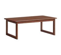 Tavolino Divano Laterale Retrò in Legno Massello Tavolini da Salotto Moderni Bordi Arrotondati Tavolo Quadrato per Soggiorni, Balconi, Studi, Camere da Letto(100 * 56 * 42cm)