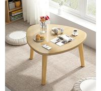 Tavolino Divano, Tavolino basso da caffè, tavolino laterale for divano, seduta sul pavimento, soggiorno, camera da letto, balcone, multicolore, 15,8-19,7x11,9 pollici(Natural,19.7"D x 11.9"H)