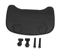 Tavolino For Sedia A Rotelle Staccabile Con 2 Portabicchieri, Accessori Da Scrivania Portatili For Mangiare, Leggere, Riposare, Ausilio For La Mobilità(Black)