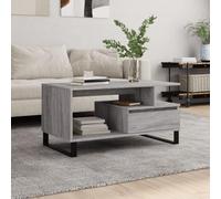 Tavolino grigio Sonoma 90x49x45 cm materiale legno tavolo soggiorno tavolini divano tavolino tavolino tavolino per soggiorno ufficio studio