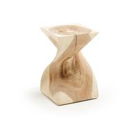 Tavolino Hakon in legno massello di mungur 30 x 30 cm