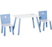 TAVOLINO HOMCOM Con 2 Sedie Da Bambini IT312-035