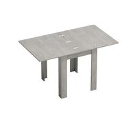 TAVOLINO HOMCOM IT83A-439V80GY - Truciolato con melamina, 140x80x77.5cm, Allungabile