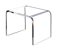 Tavolino in acrilico Tavolino da ufficio in acrilico con gradino Tavolo a