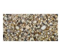 Tavolino in agata di alta qualità per decorazione sala riunioni, 53,3 x 53,3 cm, tavolino da caffè in agata con look reale, tavolo angolare per soggiorno in agata | decorazione per la casa di lusso