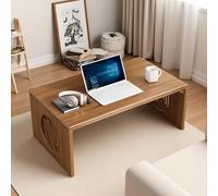 Tavolino In Legno Pieghevole Giapponese per Soggiorno Piccoli Spazi, Tavolo da Pranzo Basso per Sedersi Sul Pavimento a Casa di Tatami, Ufficio Senza Montaggio 60 * 37 * 30cm