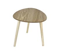 Tavolino in mdf marrone 38,5x38,5xH40 cm marrone Marrone