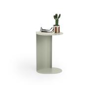 Tavolino in metallo Camilla, 30x22,5x45 cm, Beige