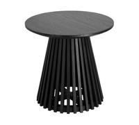 Tavolino Jeanette Ø 50 cm nero