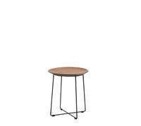 Tavolino Kartell AI Wood Legno Scuro/ Nero