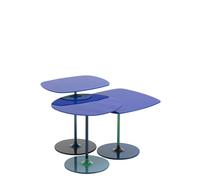 Tavolino Kartell Thierry Trio Blu