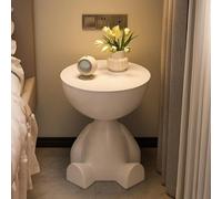 Tavolino laterale creativo Comodino a testa piatta Divano per la casa Scaffale laterale Camera da letto Balcone Mini tavolo mobile Piccolo appartamento Tè