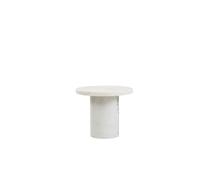 Tavolino Laterale/tavolino da Caffè Sintra Piccolo in Marmo Bianco