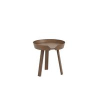 Tavolino Muuto Around Marrone Scuro Piccolo