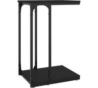 vidaXL Tavolino Nero 40x30x60 cm in Legno Multistrato