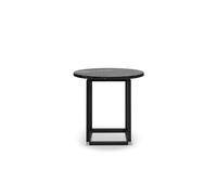 Tavolino New Works Florence Ø50 in Marmo Nero Marquina