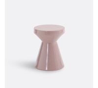 Tavolino o comodino in ceramica Matmat Rosa TU
