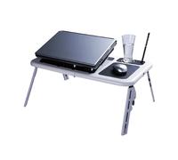 TAVOLINO PC SUPPORTO PIEGHEVOLE NOTEBOOK COMPUTER TAVOLO BASE CON VENTOLE