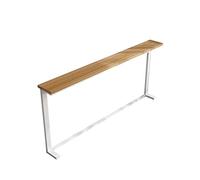 Tavolino Per Dietro Il Divano, Tavoli Consolle, Tavolino Da Divano Sottile Con Piano In Legno E Struttura In Metallo, Tavolo Da Parete Stretto Per Soggiorno, Ingresso, Corrid(Size:120*15*90CM,Color:A)