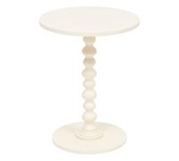 Tavolino per Interno da Caffè Alix Ø38cm colore Avorio