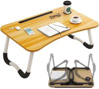 Tavolino per Letto Vassoio Scrivania Pieghevole per Colazione Servitore Poltrona