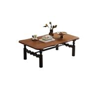 Tavolino Piccolo Tavolino da salotto rettangolare in legno massello, stile retrò, adatto for soggiorno, camera da letto, ecc. Tavolo ModerCenter per Soggiorno