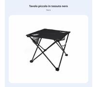 Tavolino Pieghevole con Portabicchieri Multifunzionine Tavolo 600 denier