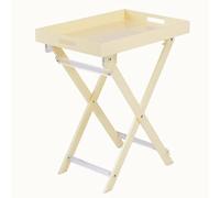 Tavolino pieghevole in acrilico, tavolino moderno ed elegante, design pieghevole, versatile scrivania per soggiorno e camera da letto, elegante decorazione per la casa