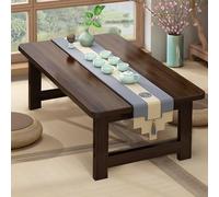 Tavolino pieghevole in legno massello, design moderno, per la seduta a pavimento, mobile salvaspazio per la decorazione della casa