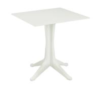 TAVOLINO PONENTE CM 70X70 POLIPROPILENE BIANCO
