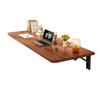 Tavolino Porta PC da Parete in Legno,Tavolo da cucina salvaspazio da parete,tavolo pieghevole in legno massello,Pranzo tavolo a scomparsa,Adatto per cucina,camera da letto,studio o soggiorno ( Color :