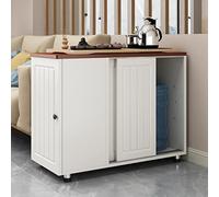 Tavolino portaoggetti da soggiorno divano accanto al ripiano portaoggetti laterale bracciolo credenza tavolino rimovibile (colore: nero, dimensioni: 40 x 90 x 75 cm) (nero 40 x 90 x 75 cm)