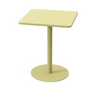 Tavolino quadrato versatile per caffè, sala da pranzo e negoziazione, ideale per bar espositivi, reception e negozi di tè al latte