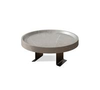 Tavolino regolabile per divano, in legno, robusto, per bevande, mangiare, snack, telefono, telecomando, facile installazione (30 x 30 x 3,8 cm, bianco)