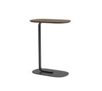 Tavolino Relate 73,5 cm Rovere Affumicato/ Nero