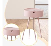 Tavolino rotondo da divano, scrivania, nordico, impermeabile, liscio, piccolo,