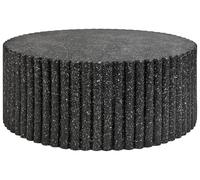 Tavolino rotondo nero POZZA