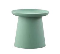 Tavolino rotondo nordico - comodino rosa nizer & tavolino creativo per camera da letto, balcone, soggiorno all'aperto - 70 x 36 cm, design moderno, funzionale ed elegante